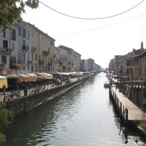 dock, nature, navigli, milan, water, center, city centre, landscape, italy